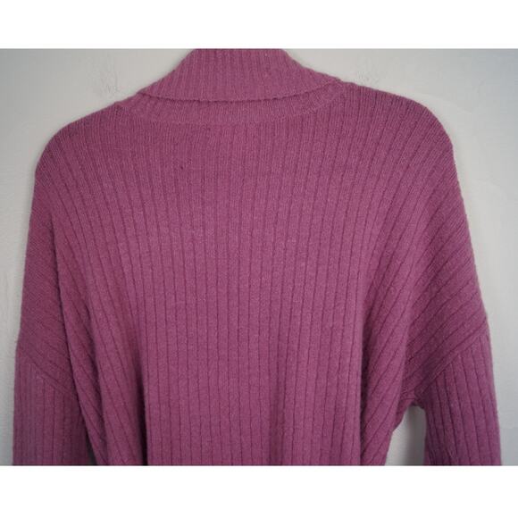 Lovers +‎ Friends Aubree Duster Cardigan Rib Knit Tie Waist Sweater Medium - Picture 14 of 15